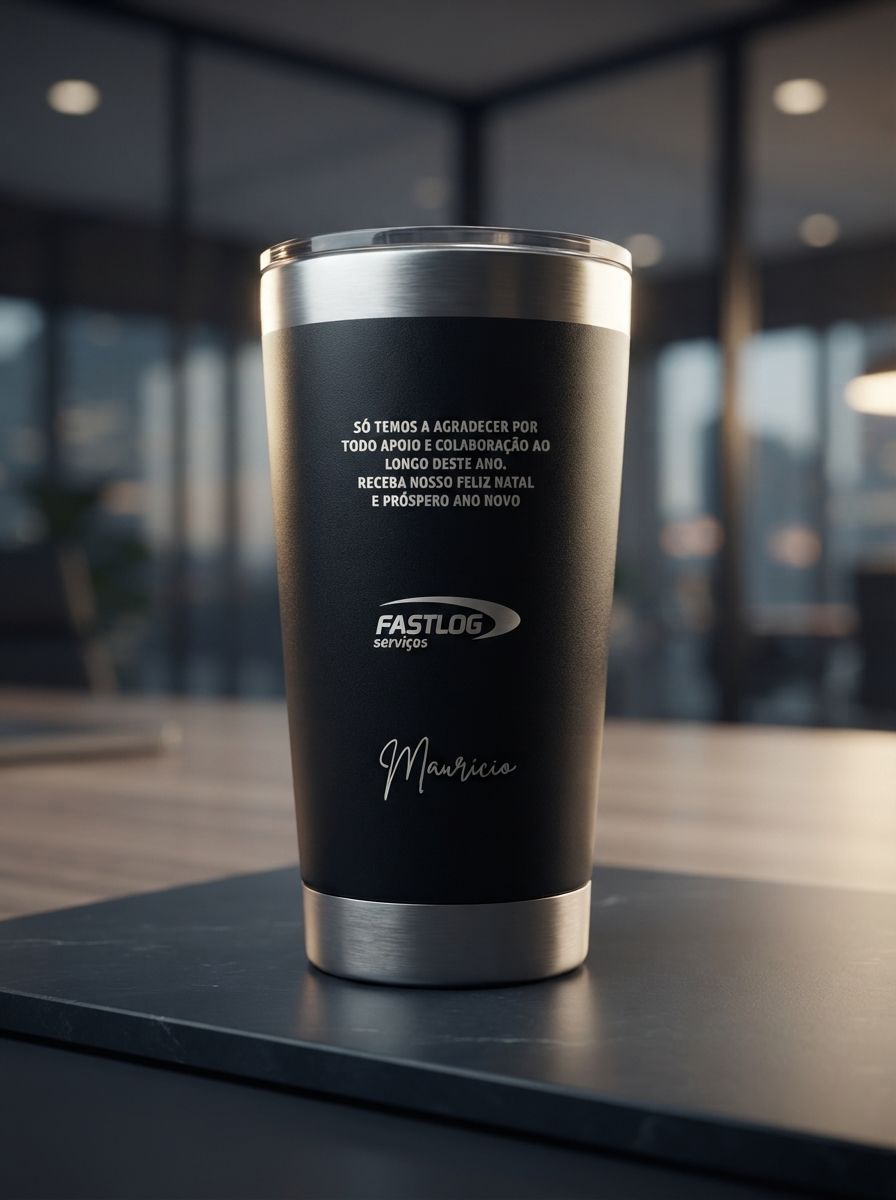 Copo Stanley personalizado para presente corporativo